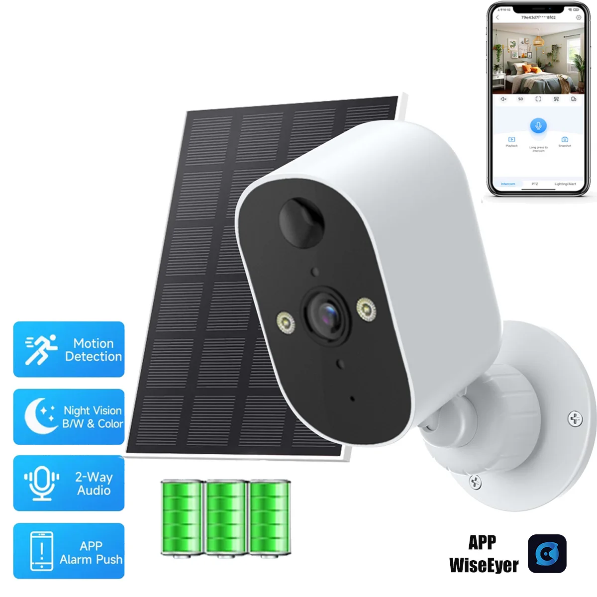 #58 Best Selling Solar Powered Security Cameras