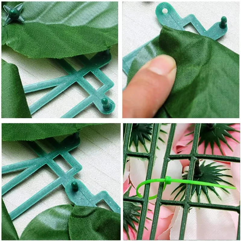 ABVJ-pantalla de valla de privacidad de hojas artificiales, paneles de seto de 2x1M, pantalla de balcón, pantalla de valla de hojas de hiedra para decoración de pared y jardín