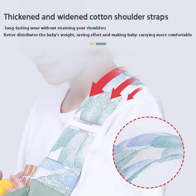 Baby Carrier Wrap Newborn Front Horizontal Side Carry Imitation Uterus Design Comfortable Cotton Baby Carrier Baby Accessories