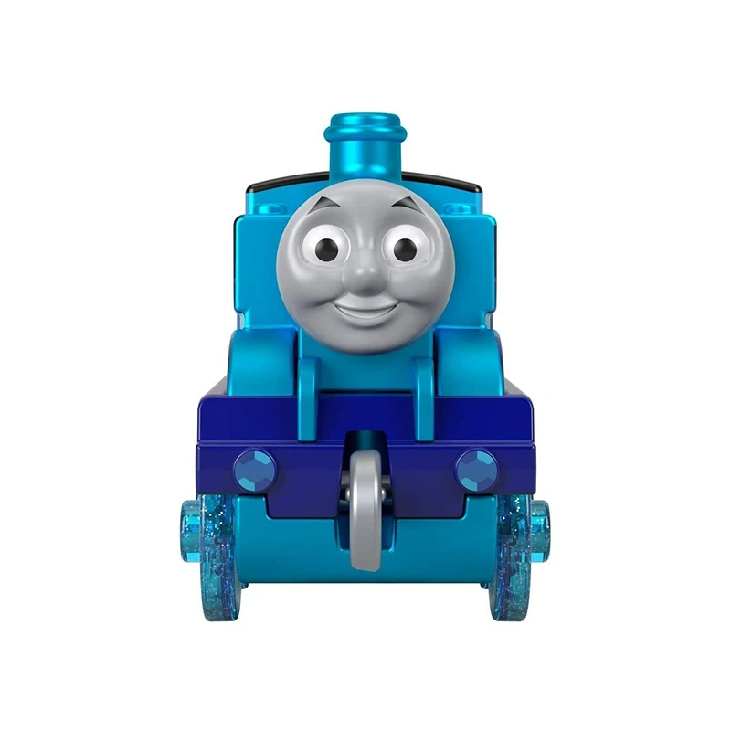 Thomas e Friends trem brinquedo para menino, motor de metal, moedas colecionáveis, presente para aniversário, pista mestre, 75 ° aniversário