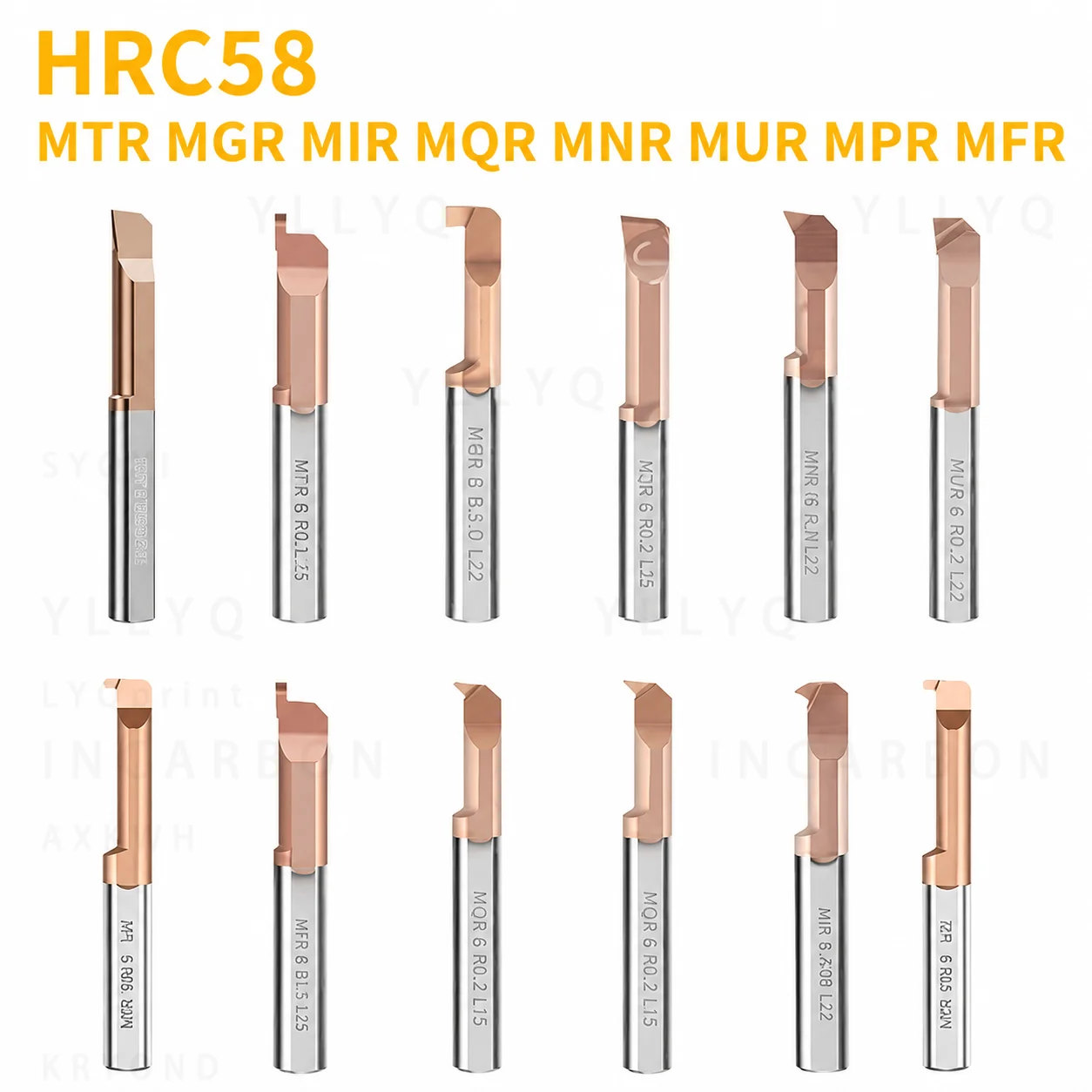 HRC58 Integral Carbide Small Bore Boring Tool MTR MNR MIR MGR MUR MPR MFR MQR MKR Anti Vibration CNC Lathe