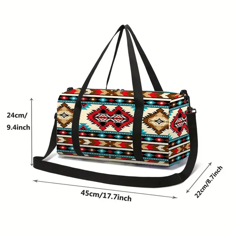 Stripe Design Pattern 2D Cartoon School Travel Bag Large Capacity Zipper Luggage Bag Best Gift for Boys Girls Fashion Style