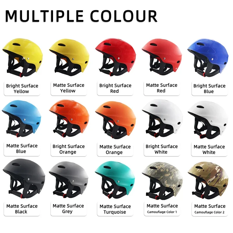 2025 NEW 15 Color Certification Water SportsSafety Helmet for Kayaking Water Skiing Canoeing 15 Colors  surfing Sporting Driftin