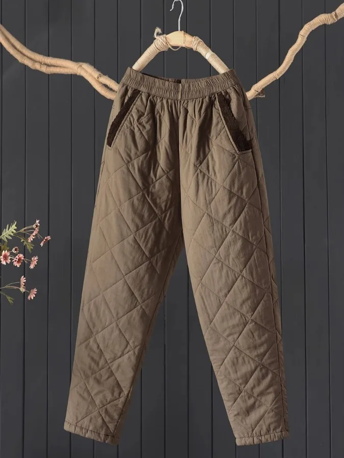 Thiened Cotton Pant… - image