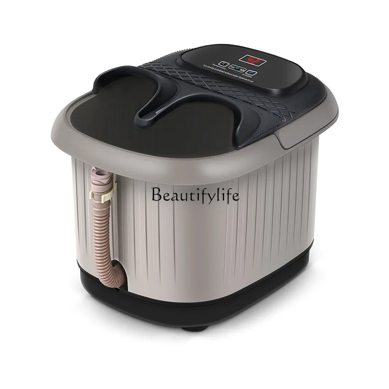 110v electric bubble constant temperature foot bath, automatic massage heating foot bath