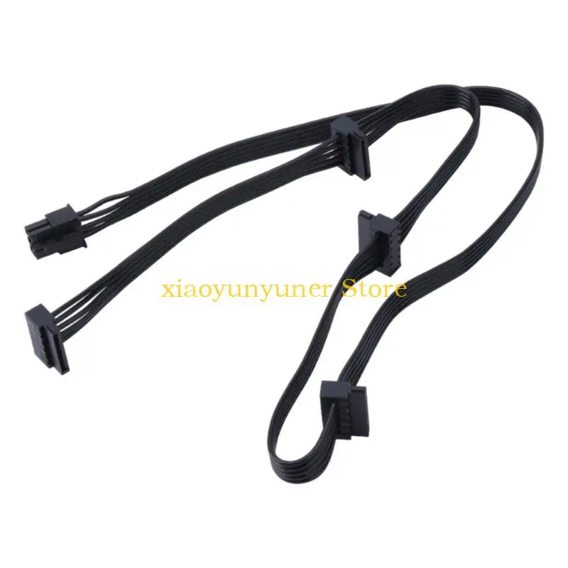 P9JB PCIe 6Pin Male to 4 Power Supply Cable for RM550x RM650x RM750x RM850x