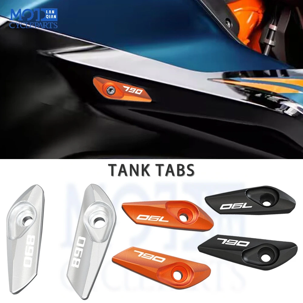 Image of 2025 2026 Motorrad-Tankseitenverkleidung Schutzabdeckung Tanktab für KTM 790 DUKE Duke790 2017-2020 2023 2024