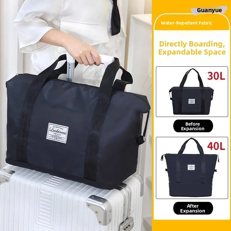 

Вместительная дорожная сумка для фитнеса, водонепроницаемая, легкая, ручная, для деловых поездок и сумок для мам