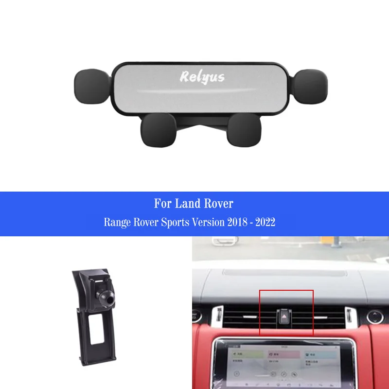 

Car Mobile Phone Holder Air Vent Mounts Holder GPS Stand Bracket for Land Rover Range Rover Executive Edition Sports Version