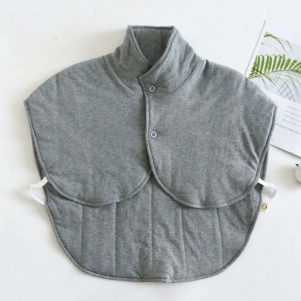 Breathable Shoulder Warmer Pad Thickened Easy To Wear Thermal Shoulder Wrap High Neck Protector Warm Neck Cover Winter