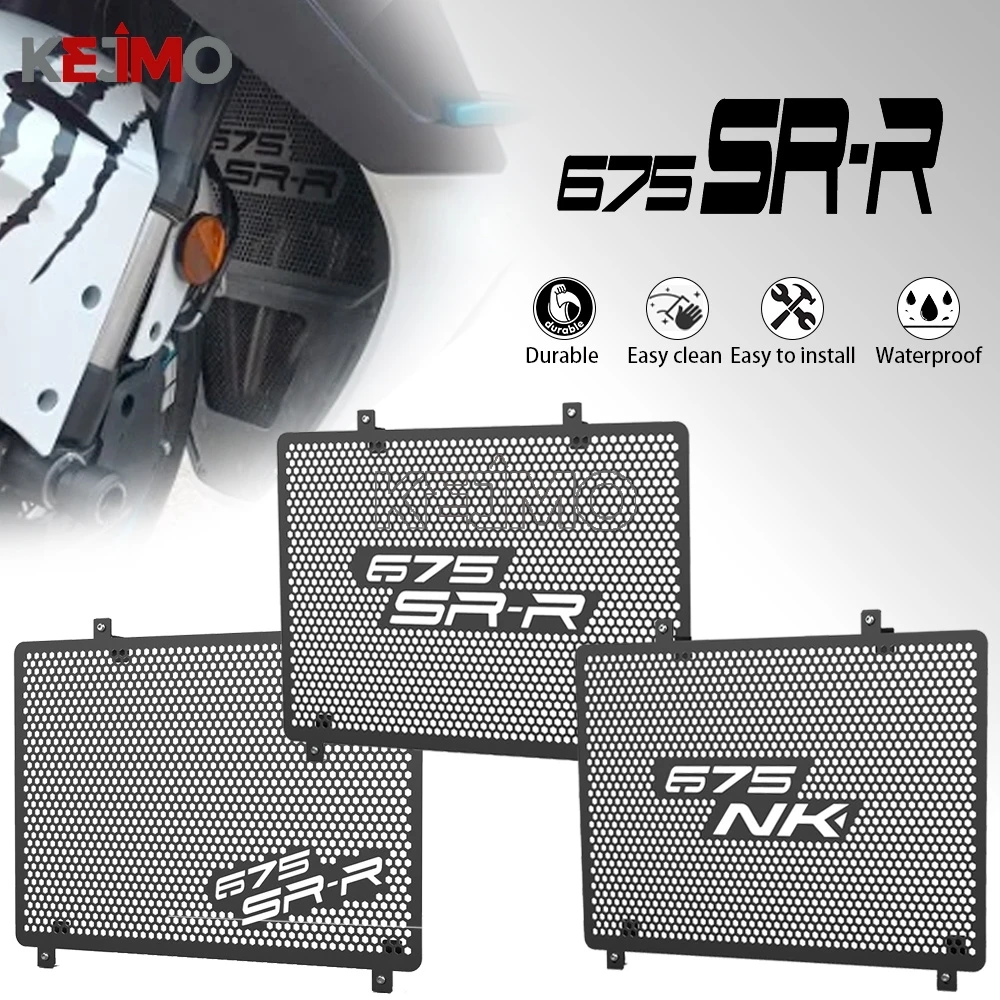 

Accessories FOR CFMOTO CF MOTO 675SR-R 675NK 675SR 2024 2025 Motorcycle Radiator Grille Cover Guard Protector 675SS 675 NK/SR