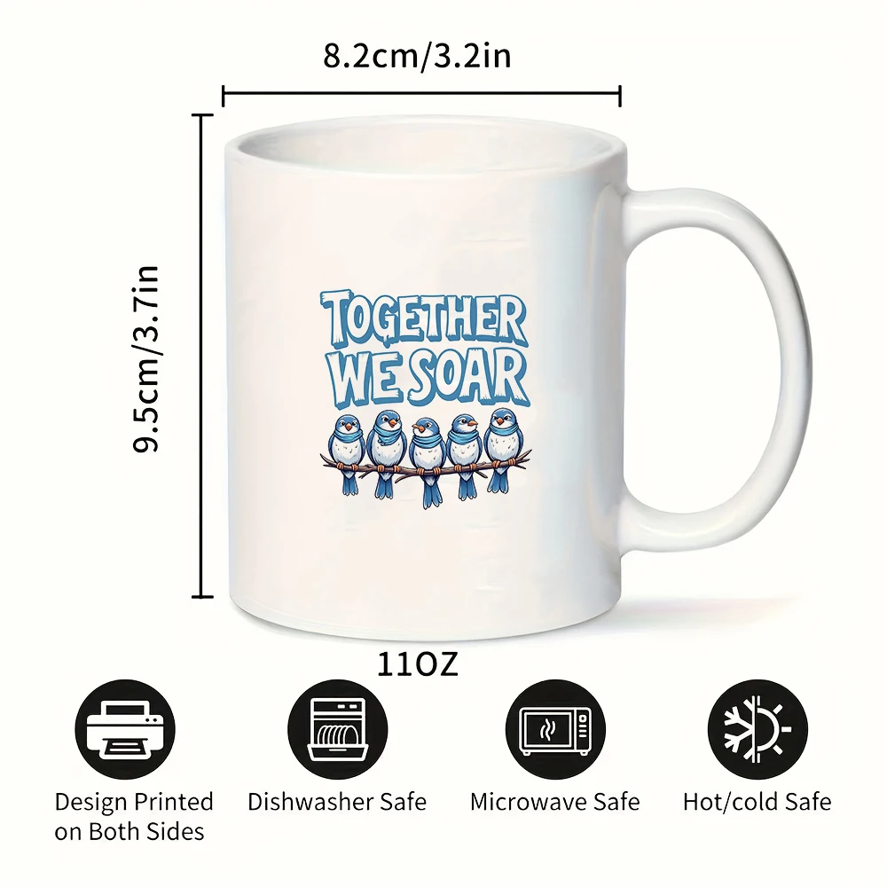 Кружка с рисунком щенка французского бульдога, 11 унций, детская чашка для холодных и горячих напитков, рождественский семейный офисный подарок