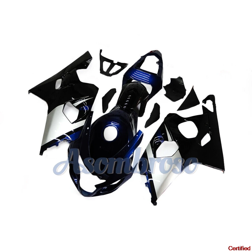Best Motorcycle ABS Fairing Kit For GSXR600 750 2004 2005 GSXR750 04 05 K4 GSXR 600 blue gray black