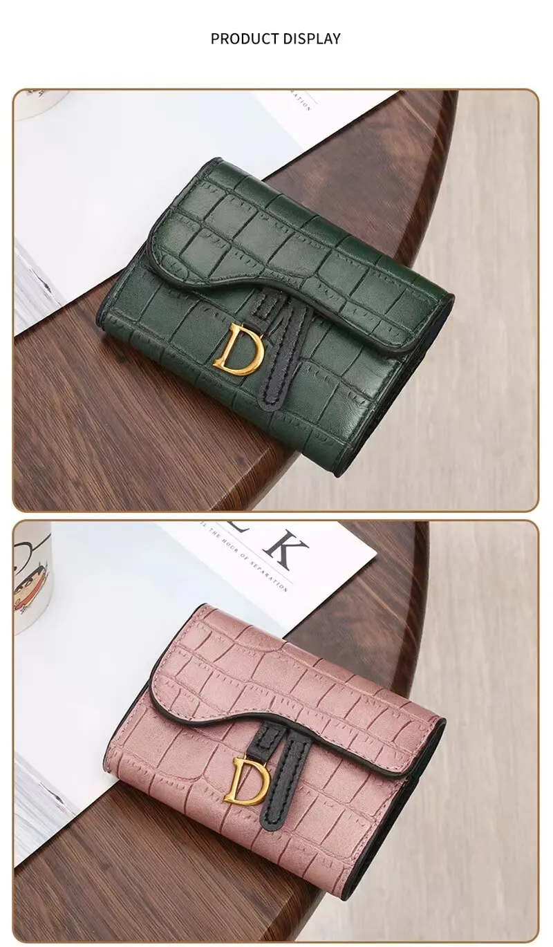 Compact & Chic: Multi-Function PU Card Holder and Wallet