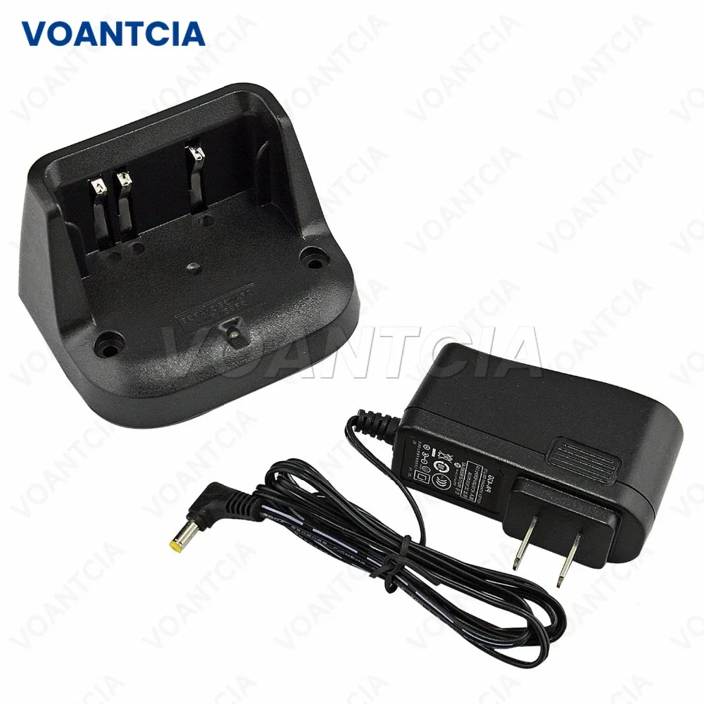 Charger with AC Adapter For YAESU VX-5 VX-5R VX-6 VX-6R VX-7R VXA-700 FNB-58Li FNB-80Li For Standard horizon HX460S HX471S