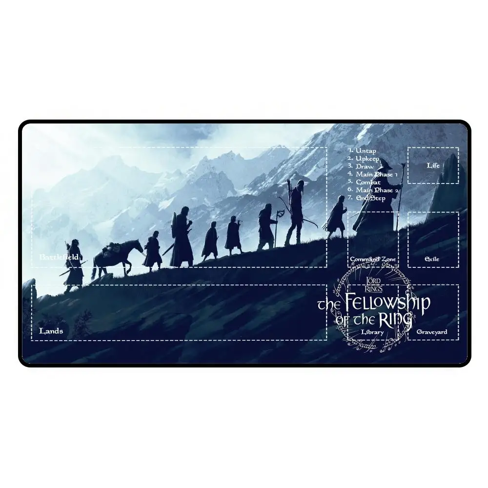 

Mouse Magician, Pad MTG, Desk Flame Mat Office Bedroom Keyboard TCG, Accessories play mats table pad