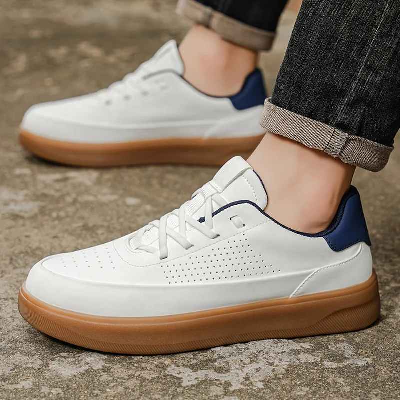 

Autumn New Style Breathable Non-Slip Versatile Casual Shoes White Shoes Men's Comfortable Sports Shoes