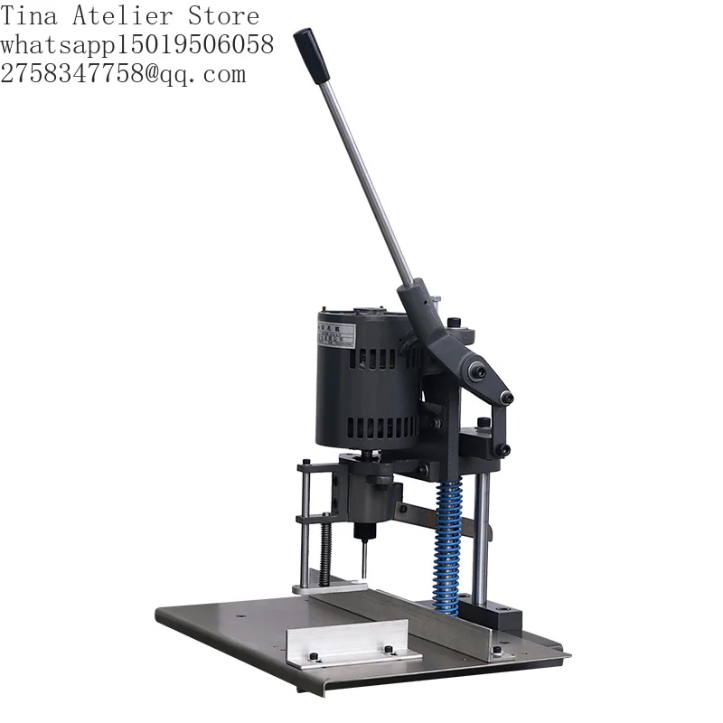 Byon 150D Single-Head Electric Drilling Tag Punching Machine Heavy-Duty Labor-Saving 2.5-10mm Drilling Diameter 50mm Depth for