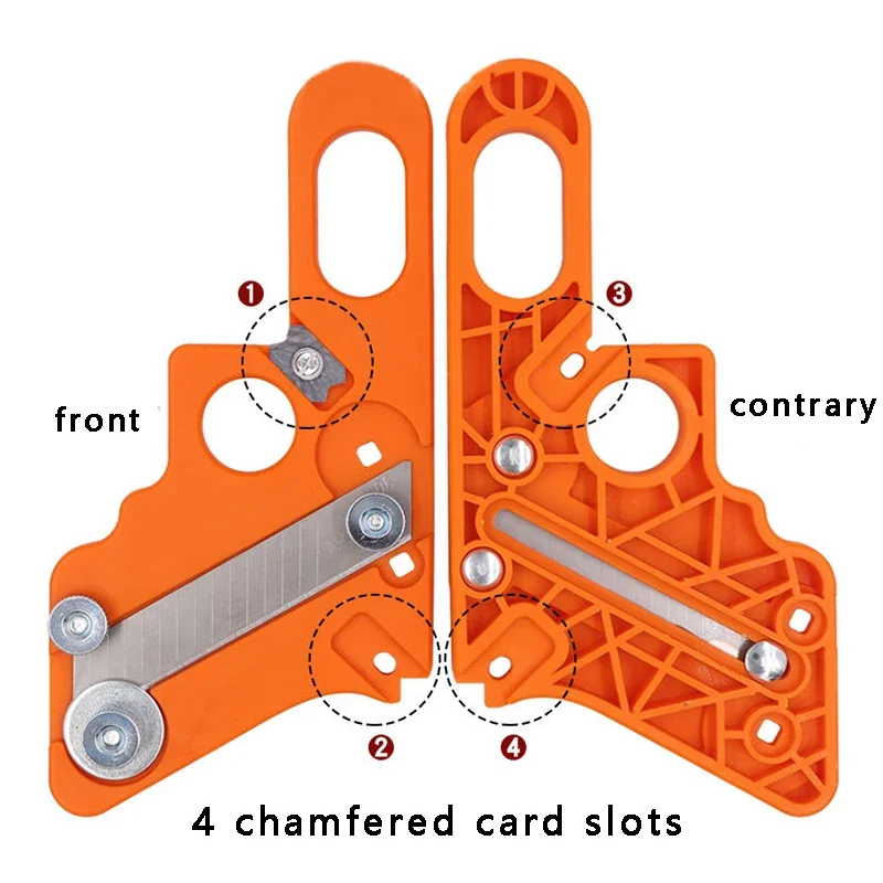 Imagem -04 - Madeira Mão Aviões Quick Edge Plane Aparar Edger Radian Corner Carpenter Mão Faça Você Mesmo Ferramenta