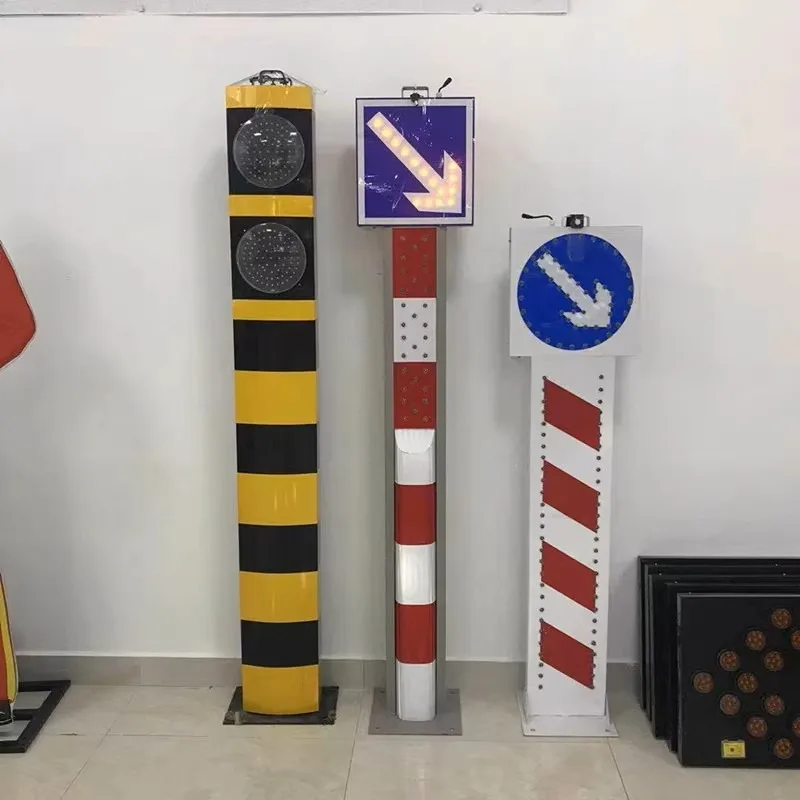 All-weather solar LED flashing traffic warning signs for speed limit reminders