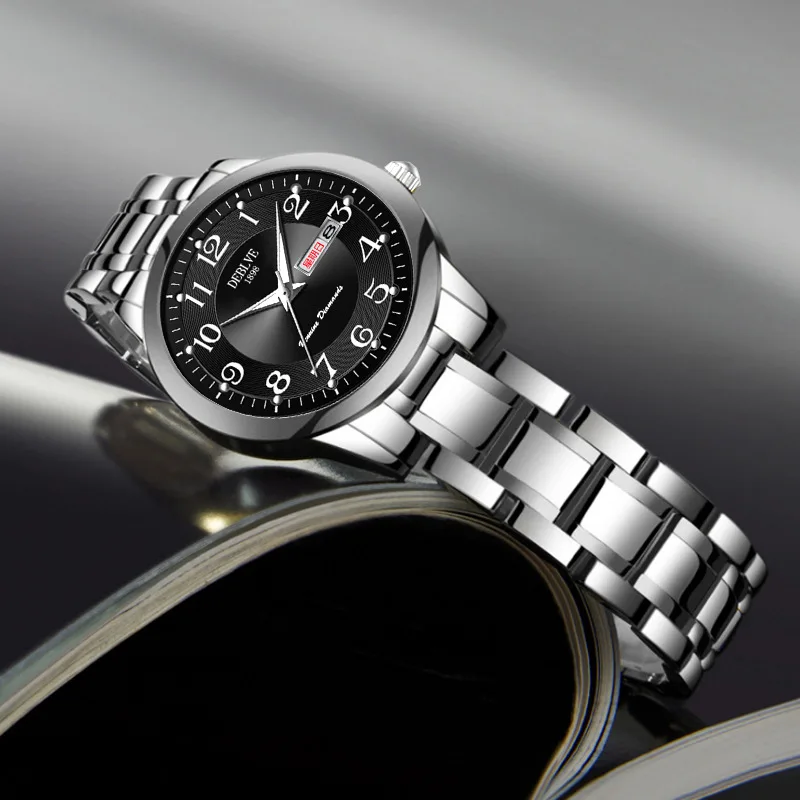 

Женские нишевые цифровые часы класса люкс - светящийся календарь, высококачественный стильный аксессуар