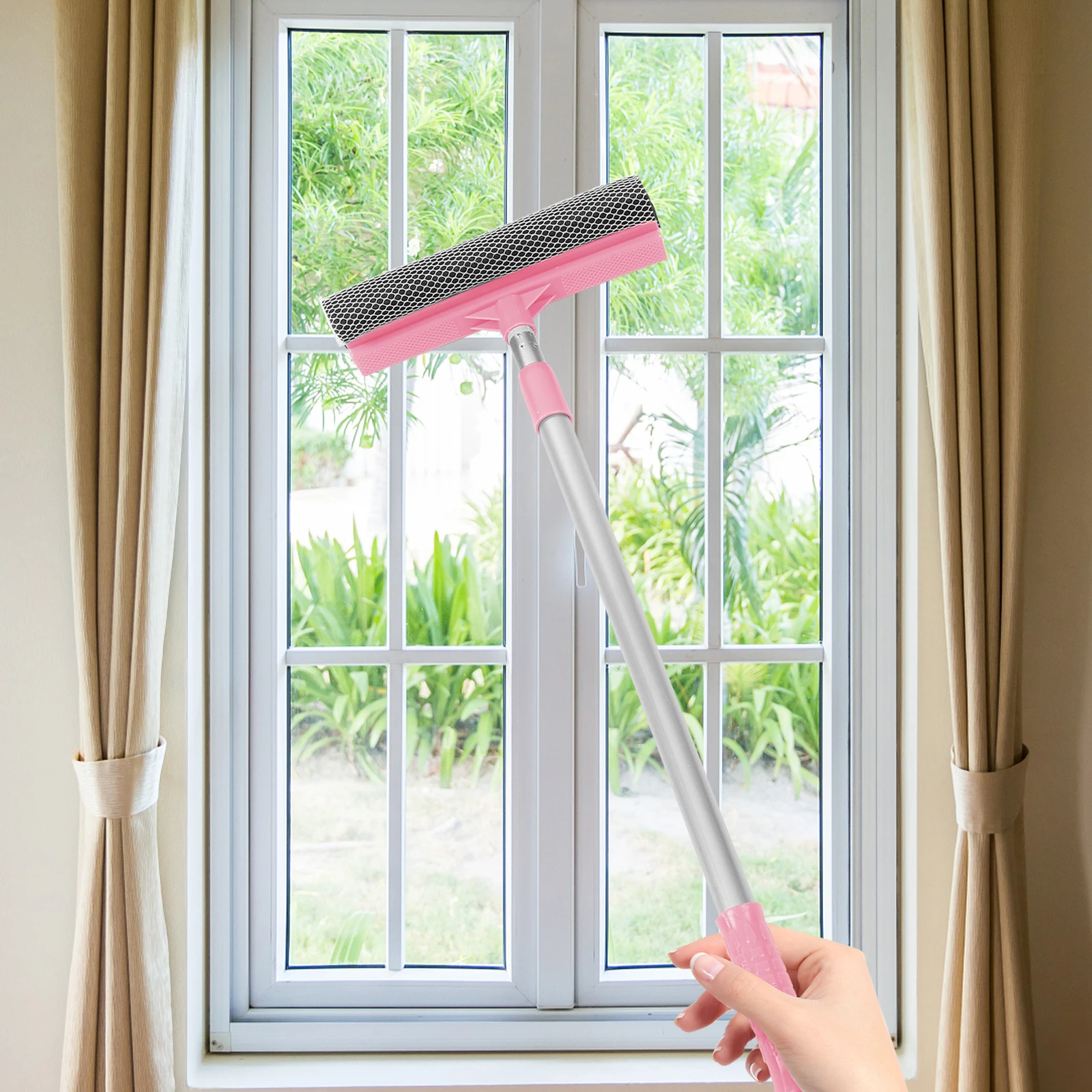 

Glass Cleaner Screen and Window Cleaning Glasses Squeegee for Car Windshield Professional