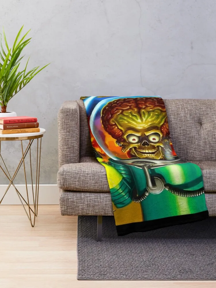 MARS ATTACKS CARTOONS ART Throw Blanket christmas gifts Polar Personalized Gift Blankets