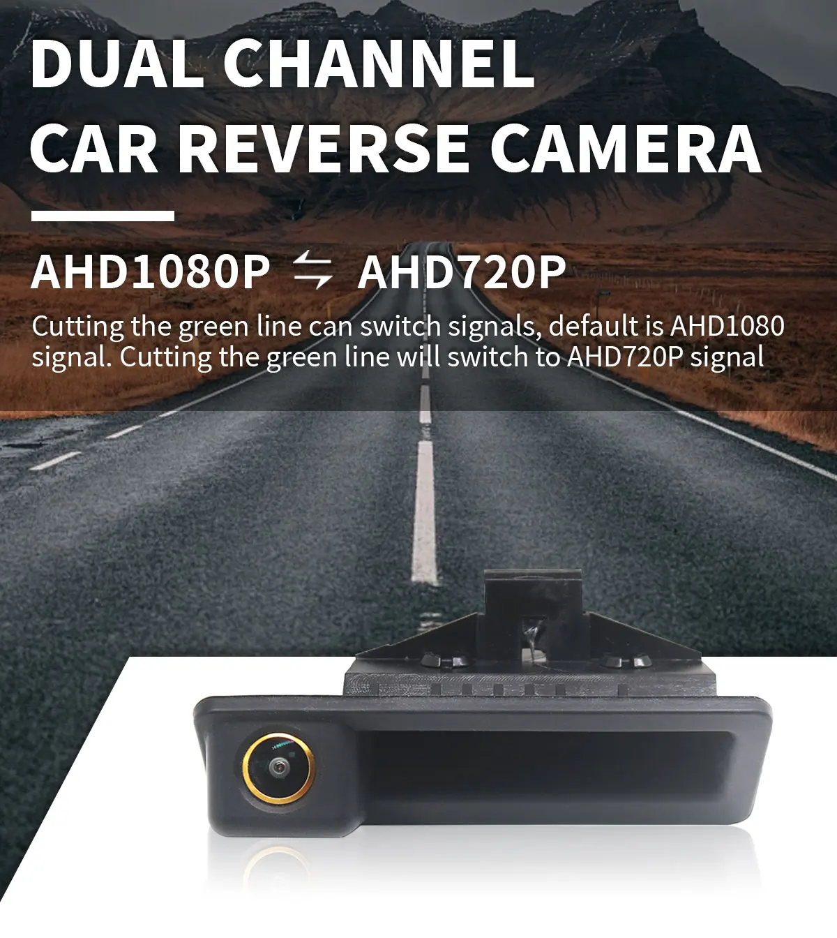 AHD 1080P Wasserdichte Auto Rückansicht Reverse Kamera Für BMW E60 E39 E90 E82 E61 X1 E84 X5 E70 E92 3/5 Serie E88 E93 X6 – Detail 4