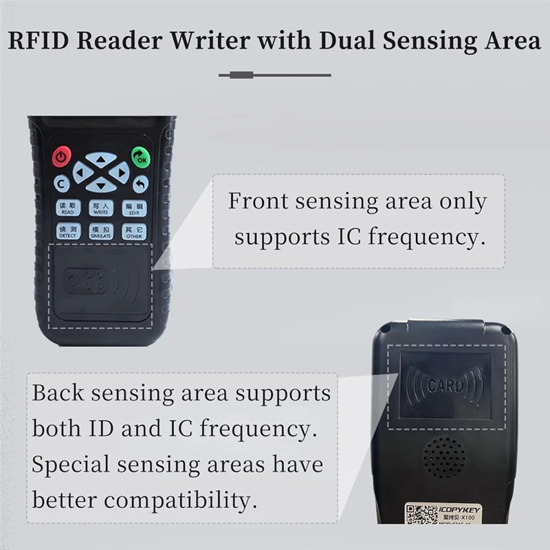-A12R 스마트 카드 리더기 X100 RFID 리더기 복사기 ID IC 엘리베이터 카드 액세스 제어 시스템용