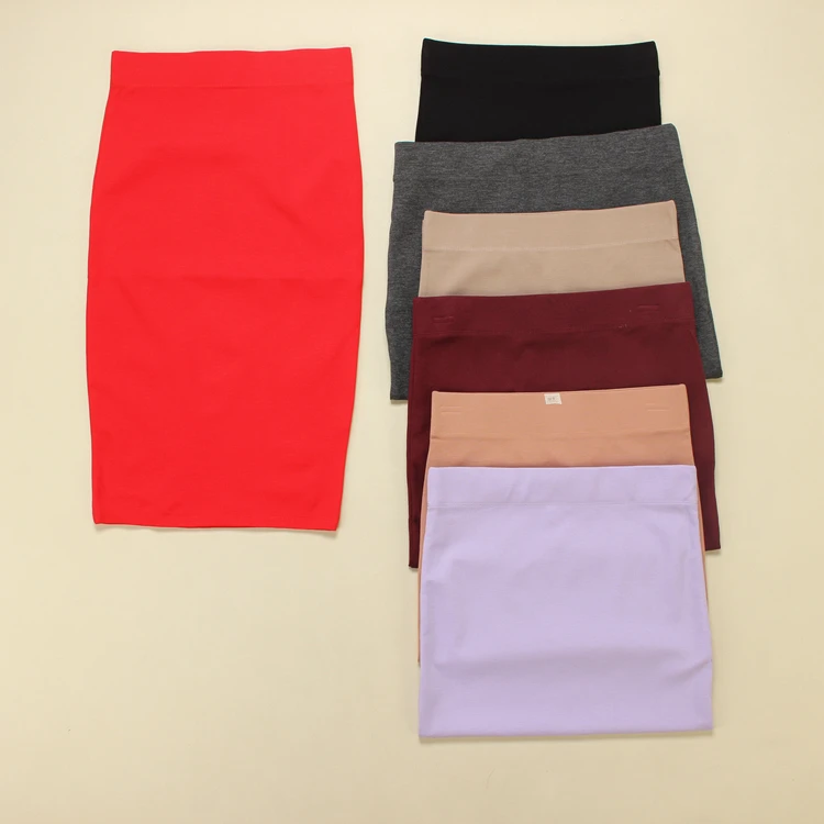 

Slim Fit Mid-Length f Skirt ort Skirt Bodycon Skirt Women's Faion Spring Summer High Waist A-Line Skirt