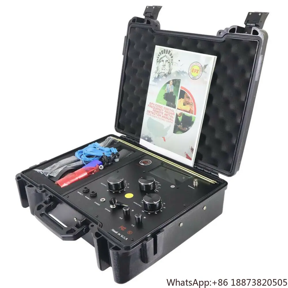 Underground Metal Detector EPX10000  with Degausser Gold Diamond Silver Copper Treasure Finder Detector EPX-10000