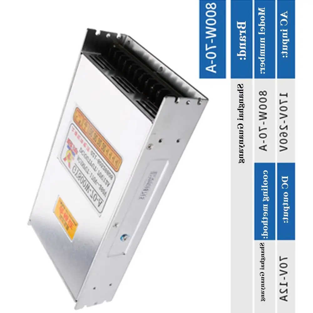 

Cnc Engraving Machine Switching Power Supply 46v/48v Shanghai Guanyang 40v400w Power Supply Engraving Machine Accessories