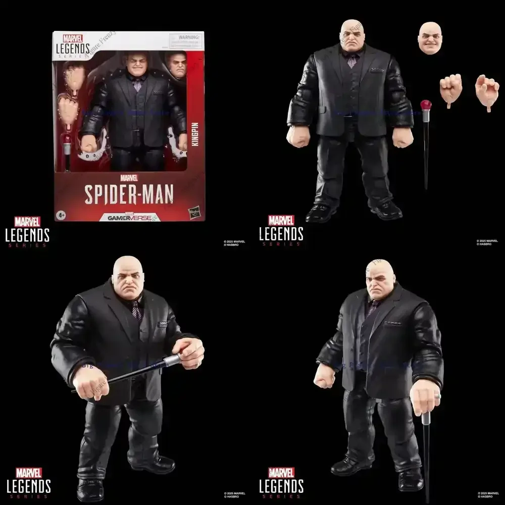 

Special Offer for Hasbro Marvel Legends ML Game Version Black Gold and Kingpin Spider-Man Villain Action Figure