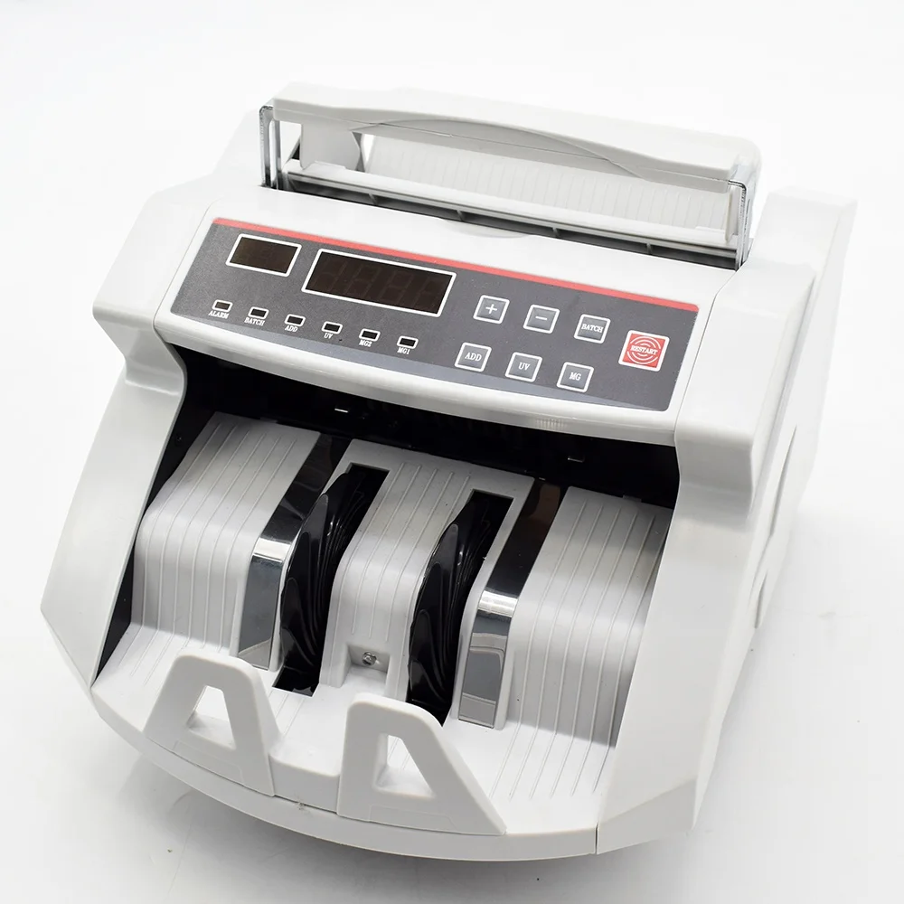

Cheap Business Grade Bill Counter Machine UV/Magnetic Fake Money Detection Auto Currency Recognition High-Speed Counting Counter