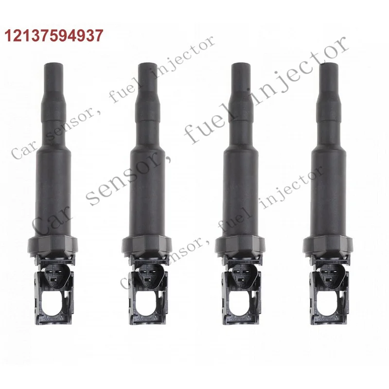 Q+ 4PCS Ignition Coil 12137594937 Fits For BMW 1 3 5 6 7 SERIES X3 X5 X6 Z4 New