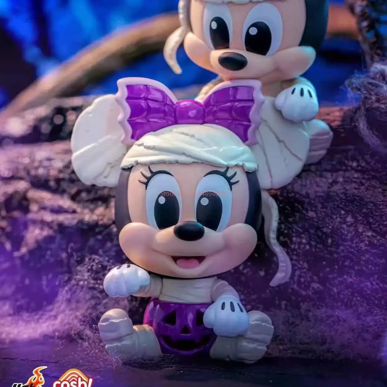 ホットトイズ ディズニー ミッキーと仲間たち パンプキン ハロウィン ブラインドボックス ミステリーフィギュア コスビコレクション 装飾玩具 サプライズギフト用