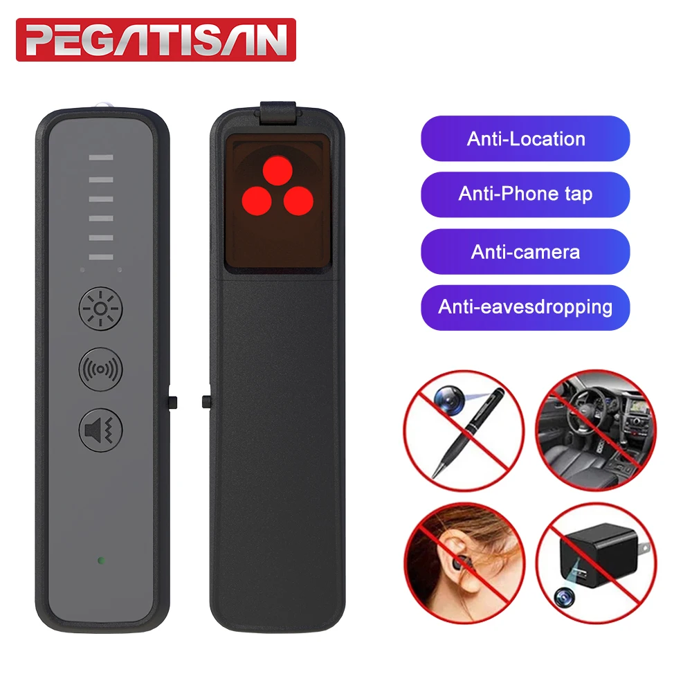 

Professional Intelligent Wireless GPS Signal Detector New Portable Infrared Camera Detector Hotel Anti Peeping Device