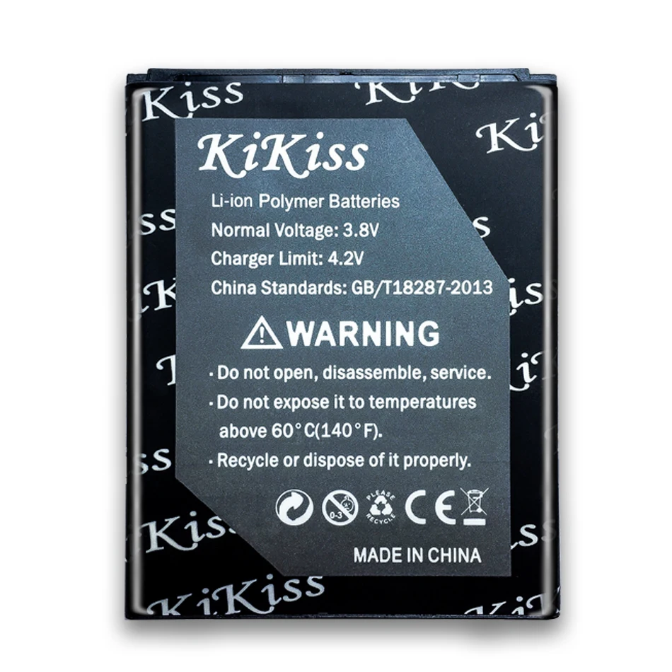 KiKiss Battery For Samsung Galaxy S2 S3 Mini S4 S5 Ace 2 GT I8190 I8160 I9100 i9300 i9500 i9505 G900F G900 EB425161LU EB-L1G6LLU