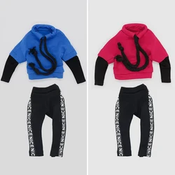 1/3/1/4/16 BJD Doll Clothes Casual Patchwork Hoodie Jacket Pants Set for 30, 40,  60cm SD/DD Movable joints Doll Accessories