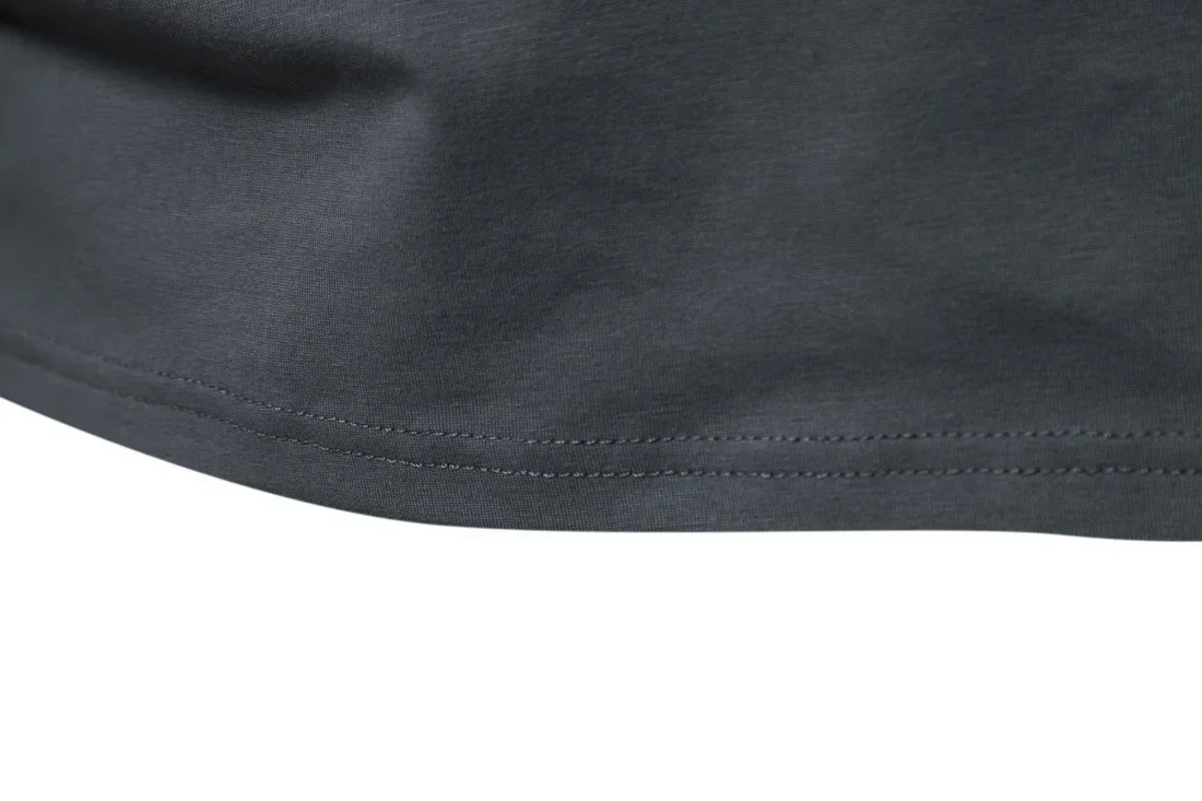 Herren-T-Shirts aus Baumwolle mit V-Ausschnitt für Herren, Sommer, lässig, schmale Passform, kurzärmeliges T-Shirt, hawaiianische Herrenbekleidung – Detail 9