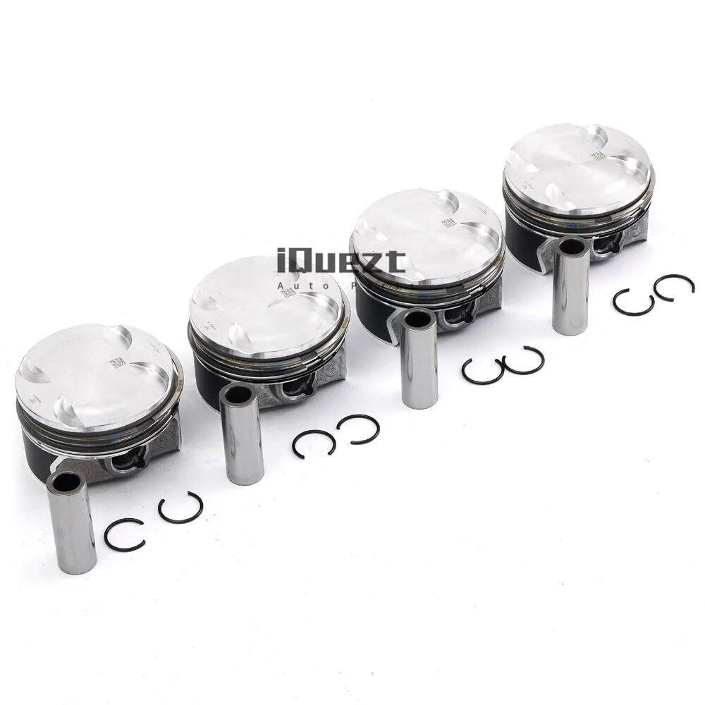 

Pistons & Rings Set STD for Audi A3 VW Jetta Golf Beetle EA211 1.2 TSI CJZ CYV 04E107065DC