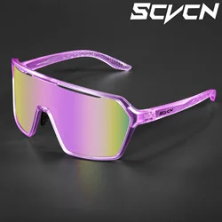 SCVCN Cycling Sunglasses Men Photochromic Glasses Fashion for Women Bike Mountain Road Bicycle Eyewear Cycle Goggles UV400 MTB
