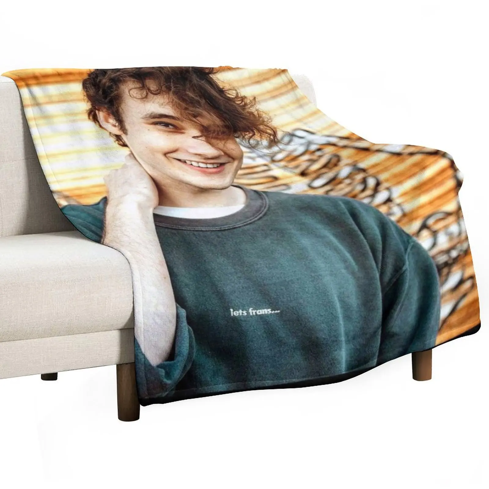 

Wilbur soot Throw Blanket Flannel Bed Fashionable Decorative Sofas Blankets