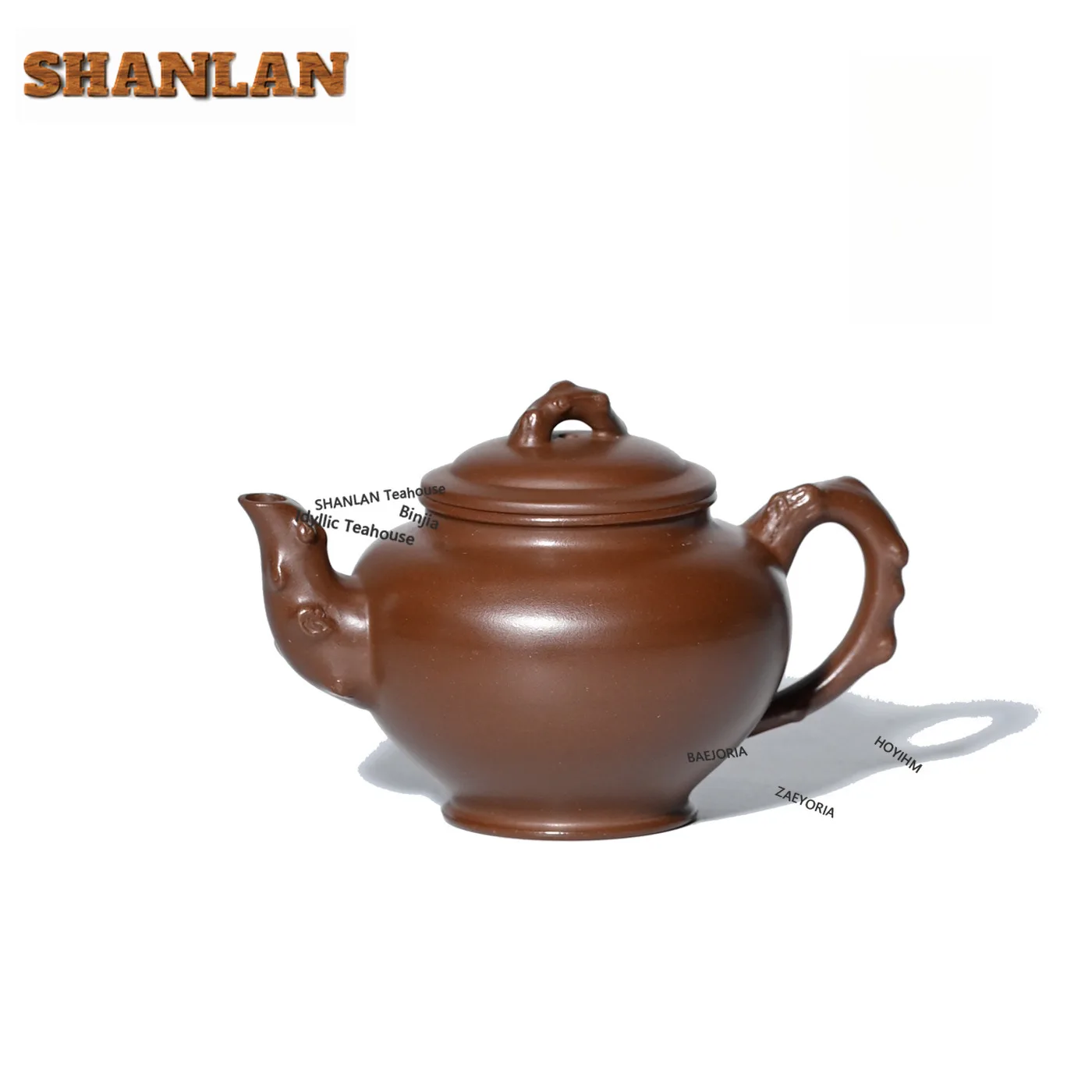 HOYIHM 150ml Antique Yixing Purple Clay Teapots Famous Master Handmade Spring Pot Raw Ore Mud Tea Making Kettle Zisha Teaset Cha
