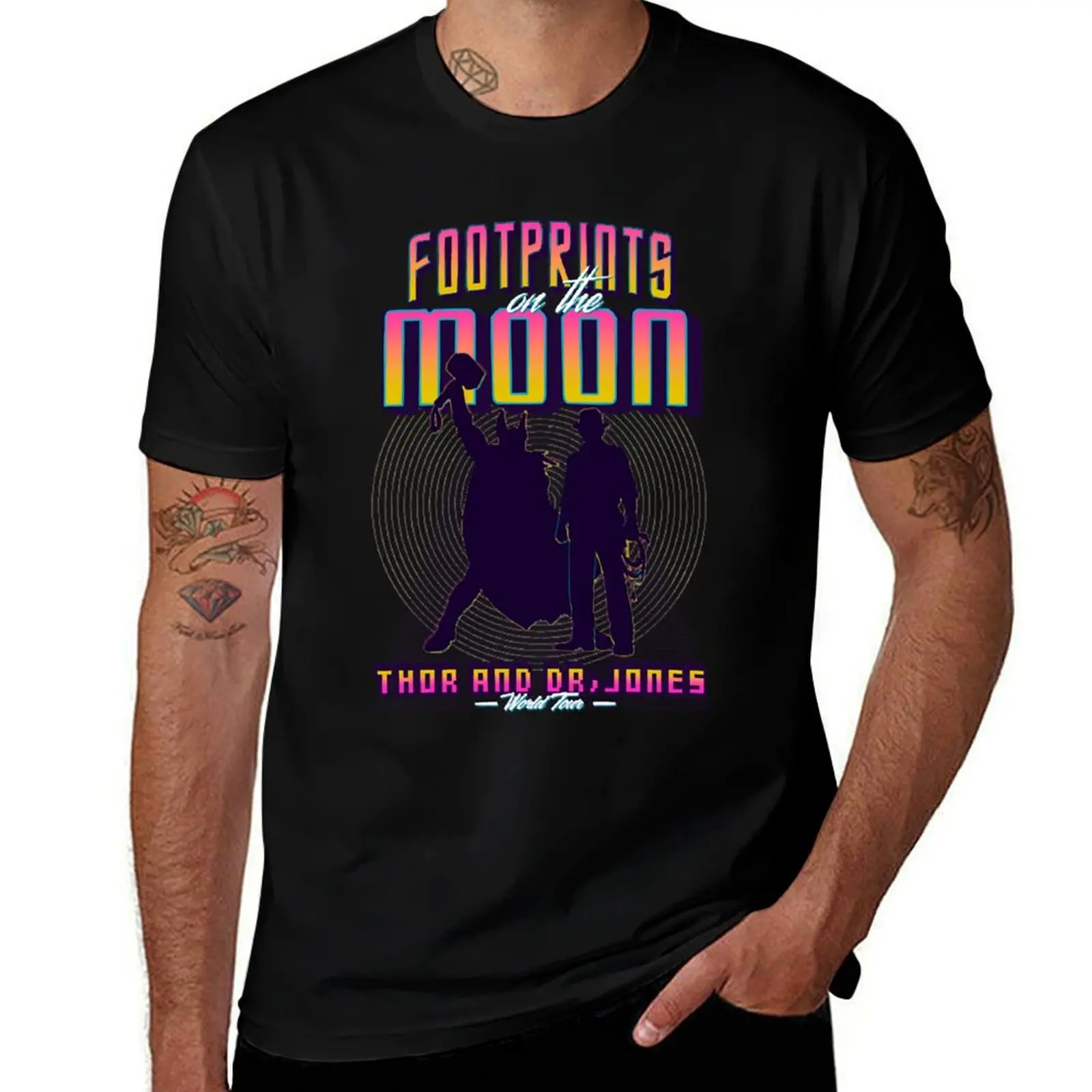 Thor and Dr. Jones T-Shirt Moisture Control Sports Tee
