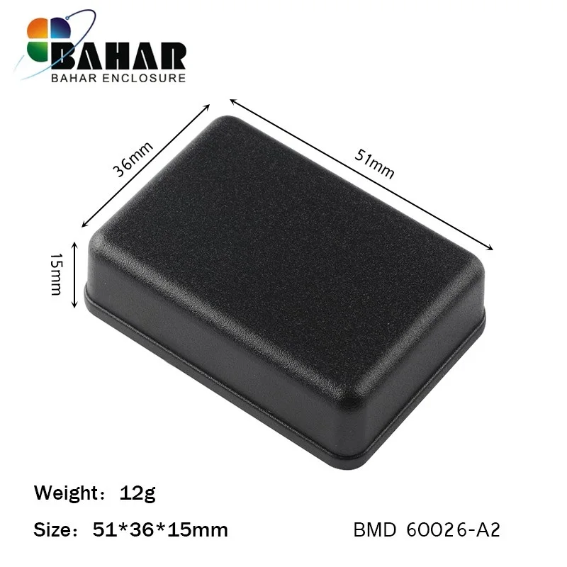 5 Stks/partij Bahar Merk Behuizing Abs Plastic Behuizing Desk-Top Shell Draad Junction Box Instrument Case Model Bmd 60026
