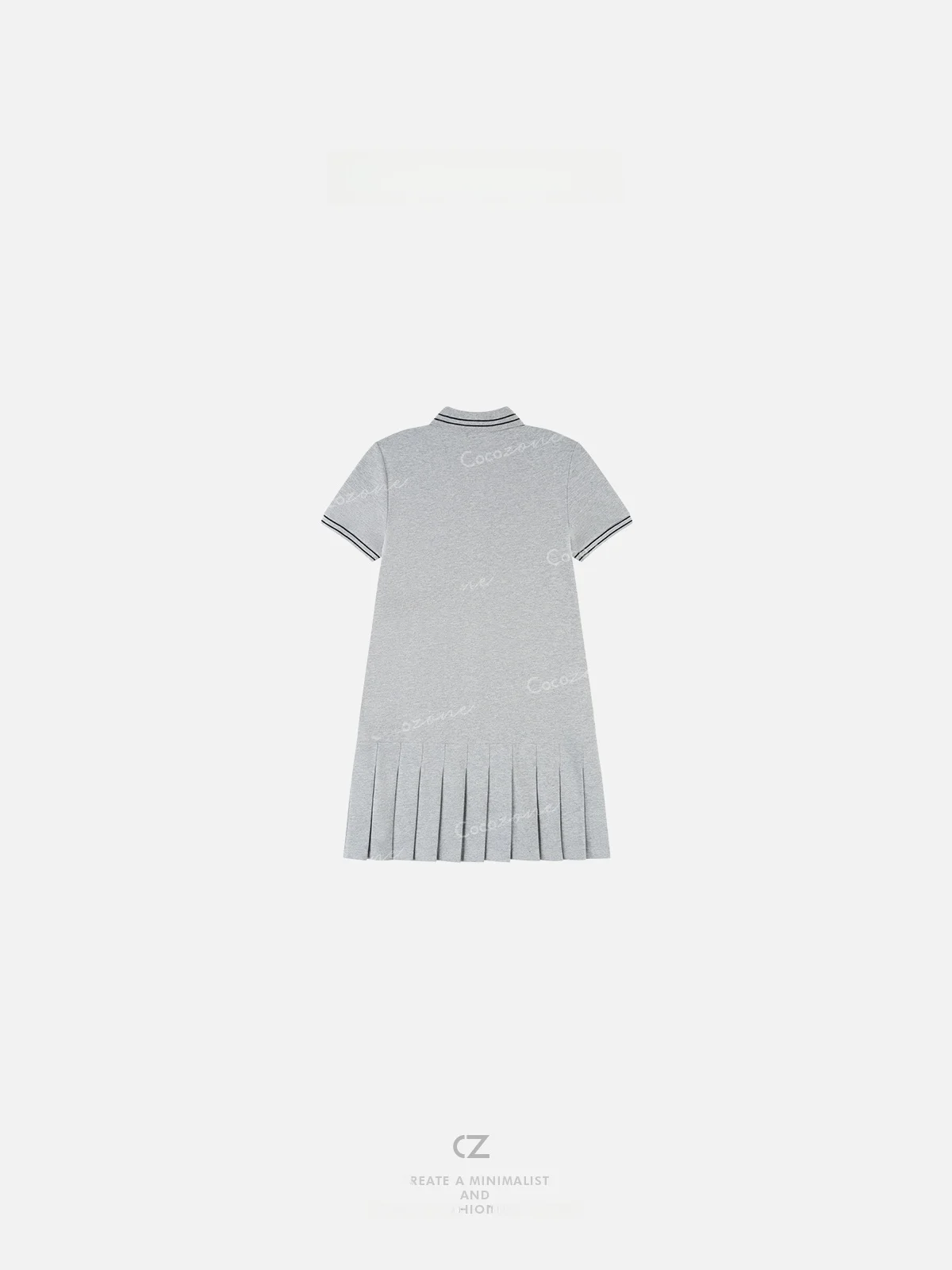 

Новая летняя женская повседневная юбка-трапеция из 100% хлопка с воротником и коротким рукавом, модная, с завышенной талией