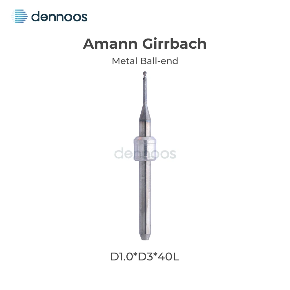 Amann Girrbach Dentalfräser D3 Schaft 47mm Länge für PMMA/Lithiumdisilikat/Metall Dental-Labor Fräswerkzeug Fresa – Detail 13
