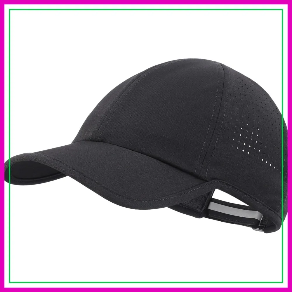 

UPF50 Sun Hat for Men Women Reflective Water Repellent Quick Dry Baseball Cap Golf Running Outdoor Sport Hat