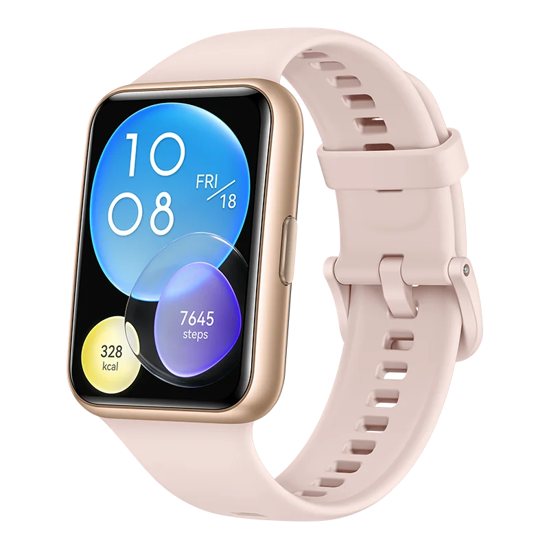 シリコンブレスレットhuawei社腕時計フィット2ストラップスマート手首時計バンドメタルバックル交換コレアfit2バンドアクセサリー